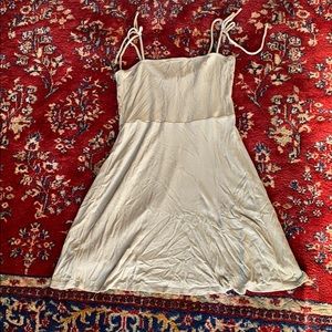 F21 light green spring mini dress